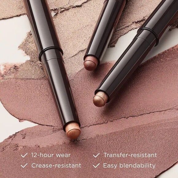 Laura Mercier Caviar Stick Eye Shadow Stick Roseglow Shimmer in Wild Rose BNIB - Picture 9 of 11